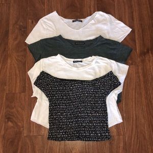 Set of Brandy Melville Tops